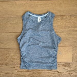 NWOT lululemon License to Train Tight-Fit Tank Top (Heathered Blue Willow)